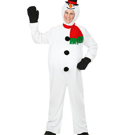 Widmann SRL Sneeuwpop jumpsuit volwassenen