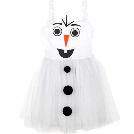 Widmann SRL Sneeuwpop kostuum meisje