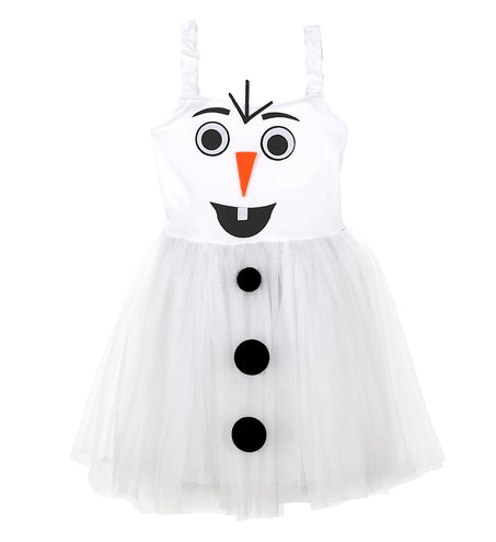 Widmann SRL Sneeuwpop kostuum meisje