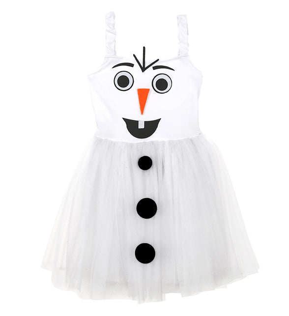 Widmann SRL Sneeuwpop kostuum meisje