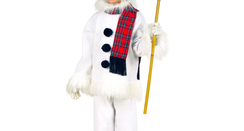 Widmann SRL Sneeuwpop pak Kind Flanel & Plushe