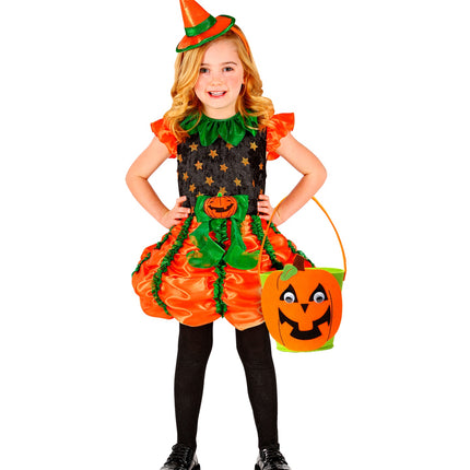 Widmann SRL Snoeptasje pompoen emmer halloween