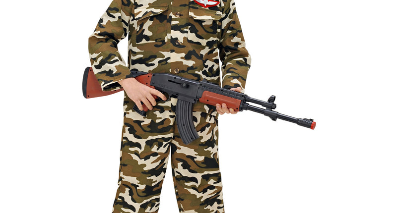 Widmann SRL Soldaat kostuum Leger pak Berry kinderen