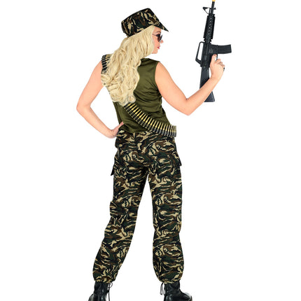 Widmann SRL Soldaten kostuum dames