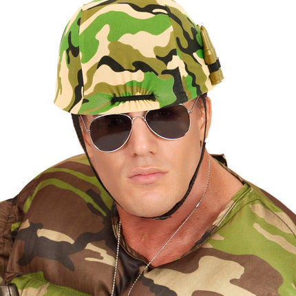 Widmann SRL Soldatenhelm met kogels