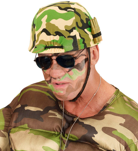 Widmann SRL Soldatenhelm met kogels