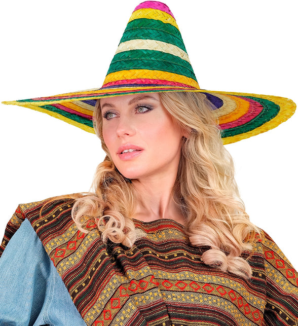 Widmann SRL Sombrero 50cm veelkleurig Hannie