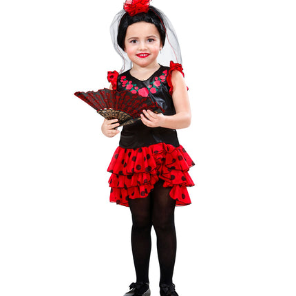 Widmann SRL Spaanse jurk señorita kind