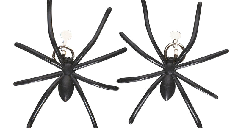 Widmann SRL Spin oorbellen zwart heks