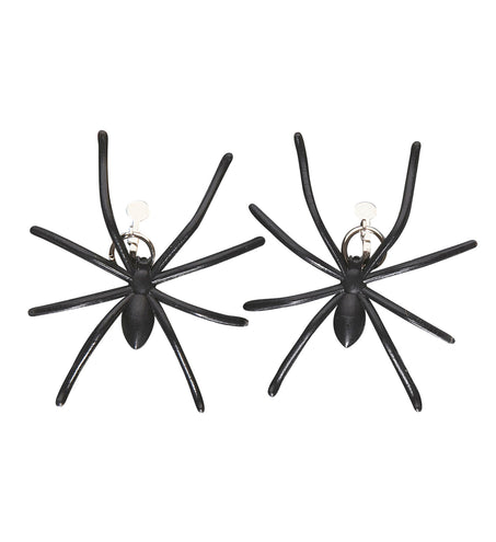 Widmann SRL Spin oorbellen zwart heks