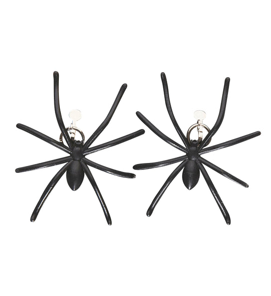 Widmann SRL Spin oorbellen zwart heks