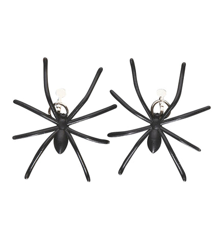 Widmann SRL Spin oorbellen zwart heks