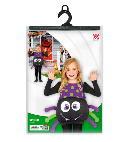 Widmann SRL Spinnen jumpsuit kinderen