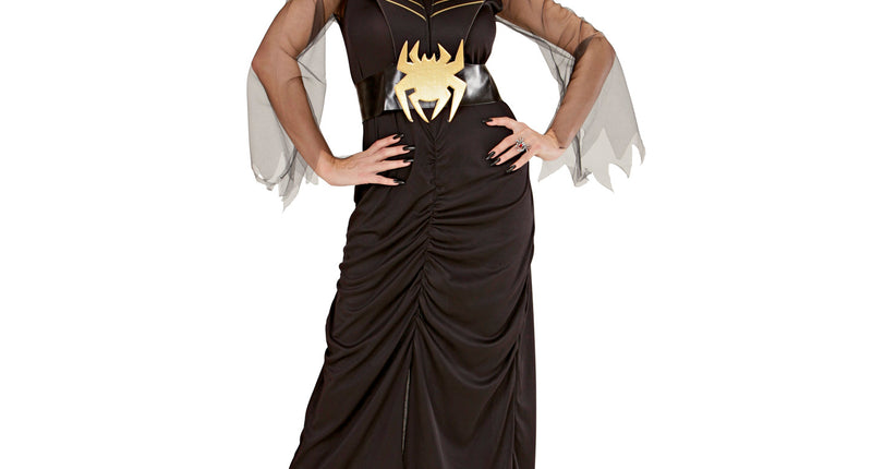 Widmann SRL Spinnen vrouw kostuum Spider