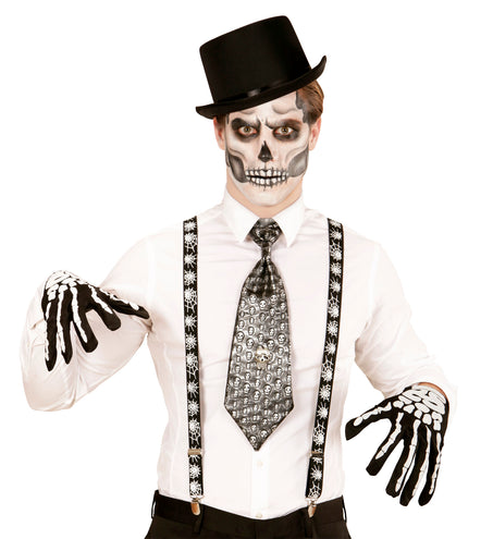 Widmann SRL Spinnenweb bretels voor heksen