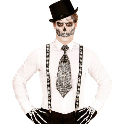 Widmann SRL Spinnenweb bretels voor heksen