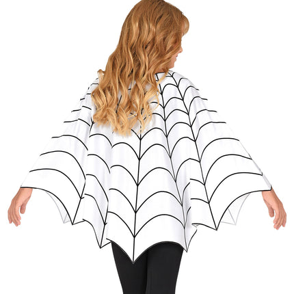 Widmann SRL Spinnenweb poncho kinderen