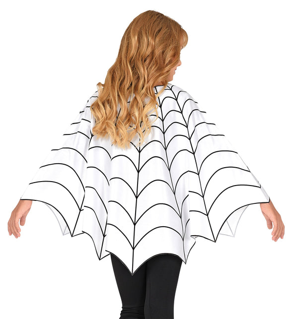 Widmann SRL Spinnenweb poncho kinderen