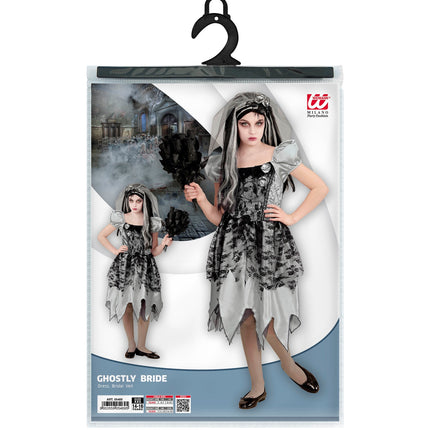 Widmann SRL Spookachtig bruidskostuum kind