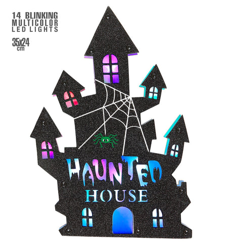 Widmann SRL Spookhuis wanddecoratie Haunted House