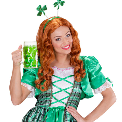 Widmann SRL St. Patrick's day haarband klavertjes