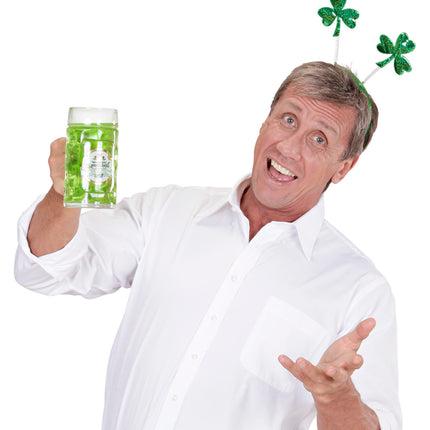 Widmann SRL St. Patrick's day haarband klavertjes