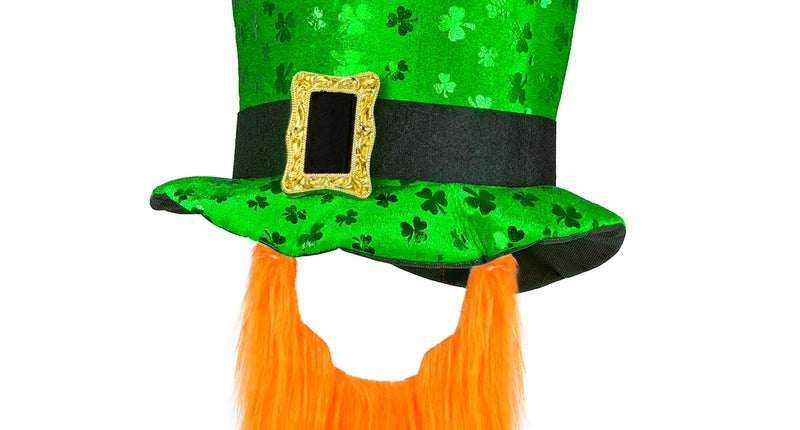 Widmann SRL St Patricks Day hoge hoed met baard