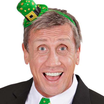 Widmann SRL St. Patrick's day mini hoedje op haarband