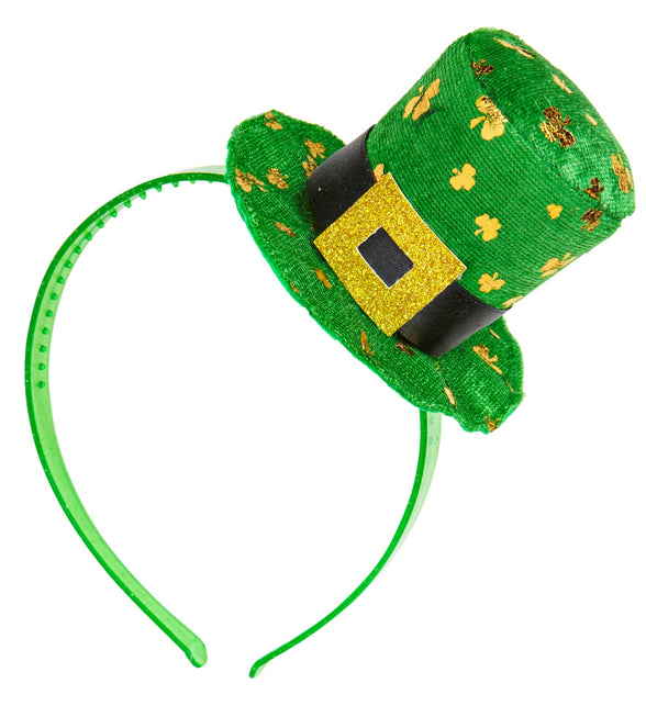 Widmann SRL St. Patrick's day mini hoedje op haarband