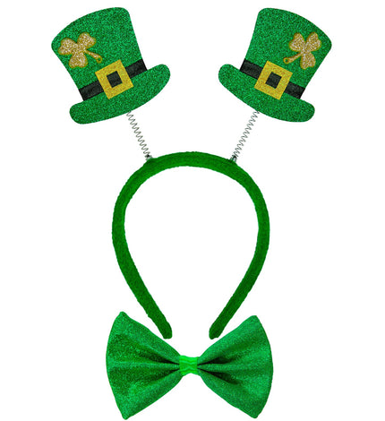 Widmann SRL St. Patricksday verkleedset - diadeem met strikje