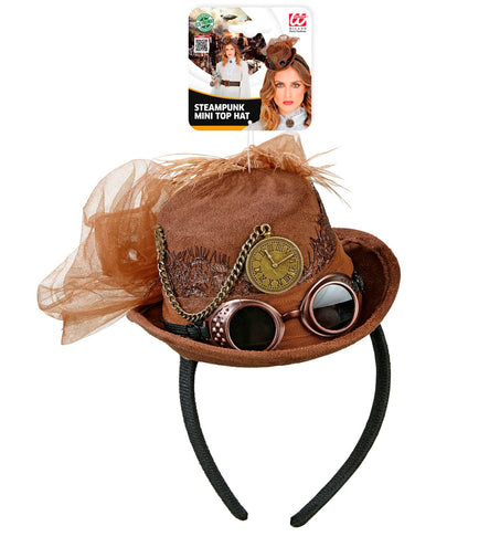 Widmann SRL Steampunk hoedje op haarband