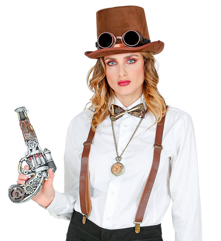 Widmann SRL Steampunk horloge aan ketting