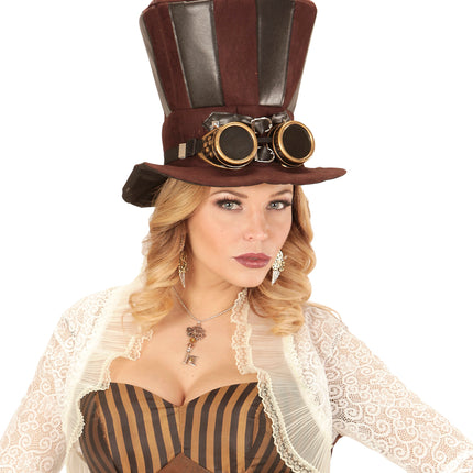 Widmann SRL Steampunk ketting sleutel