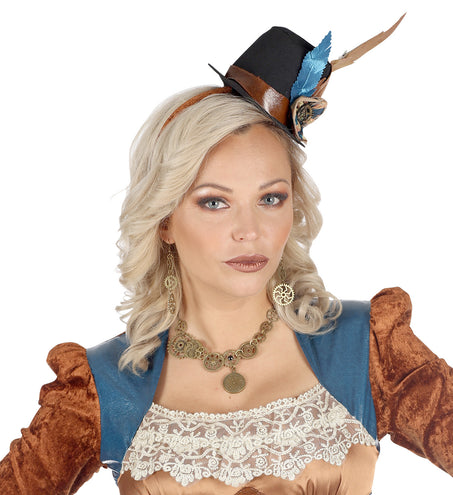 Widmann SRL Steampunk oorbellen tandwielen