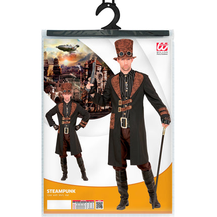 Widmann SRL Steampunk outfit Bart man
