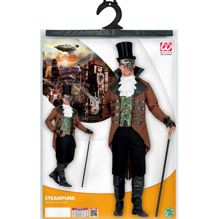 Widmann SRL Steampunk pak heren Berry