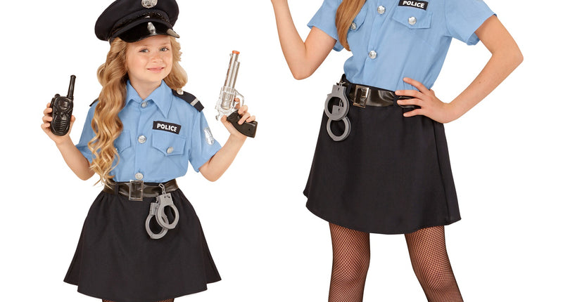 Widmann SRL Stoere politie outfits voor meisjes