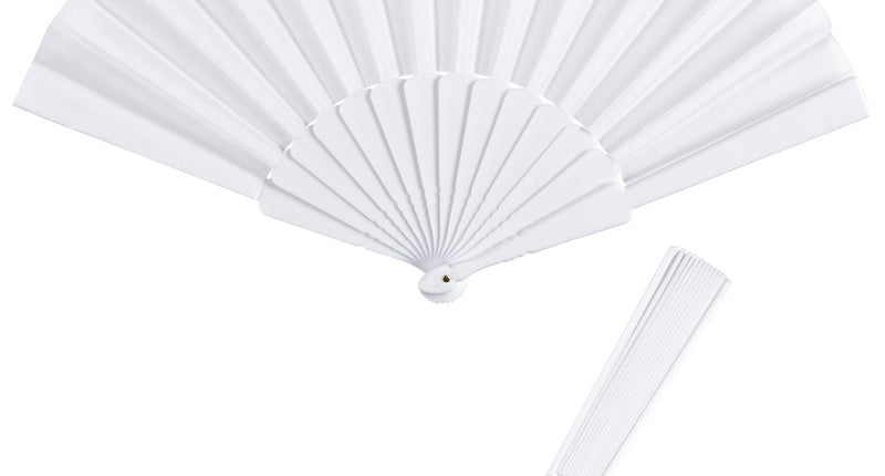 Widmann SRL Stoffen Waaier, Wit