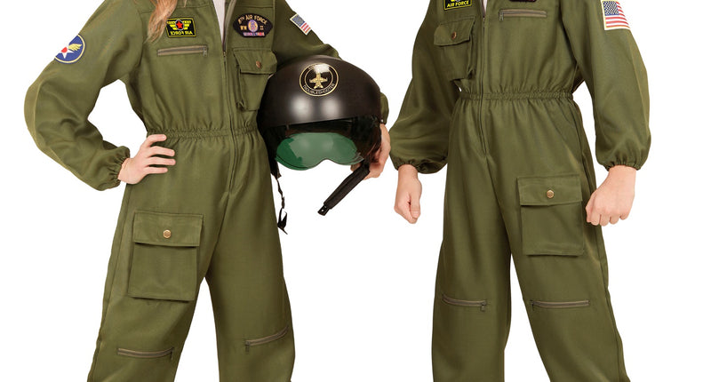 Widmann SRL Straaljager piloot pak kind