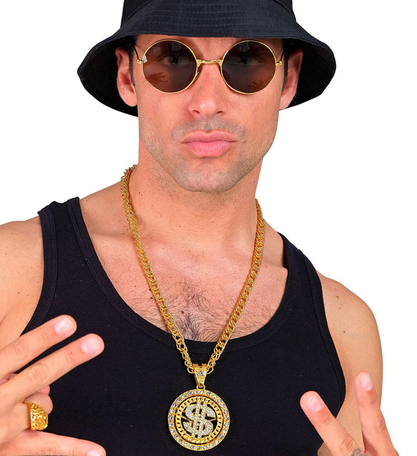 Widmann SRL Strass dollarketting goud