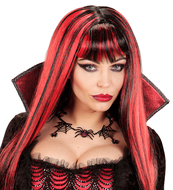 Widmann SRL Strass ketting heks met spinnen