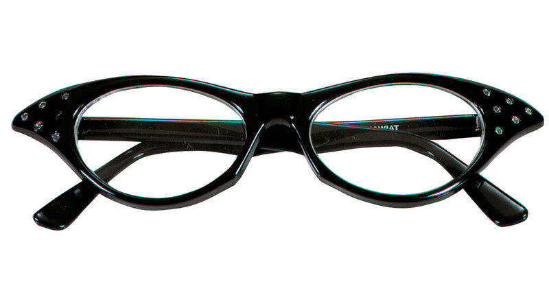 Widmann SRL Strassbril jaren 50 zwart