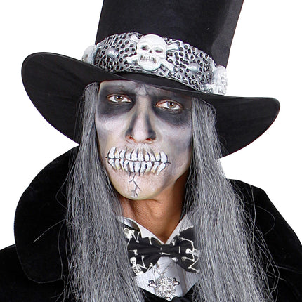 Widmann SRL Strikje skelet opdruk