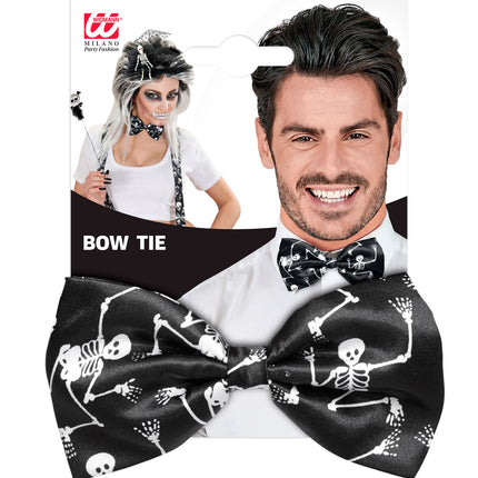 Widmann SRL Strikje skelet opdruk