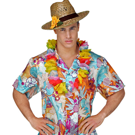 Widmann SRL Strohoed met Gerbera