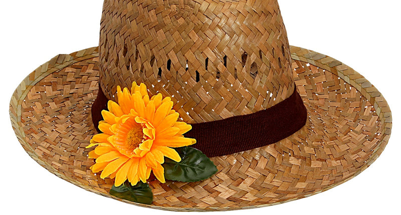 Widmann SRL Strohoed met Gerbera