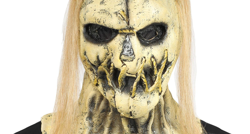 Widmann SRL Super eng vogelverschrikker masker met haar