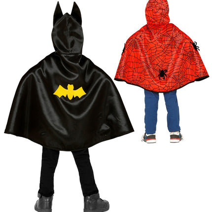 Widmann SRL Super helden cape spinnenweb