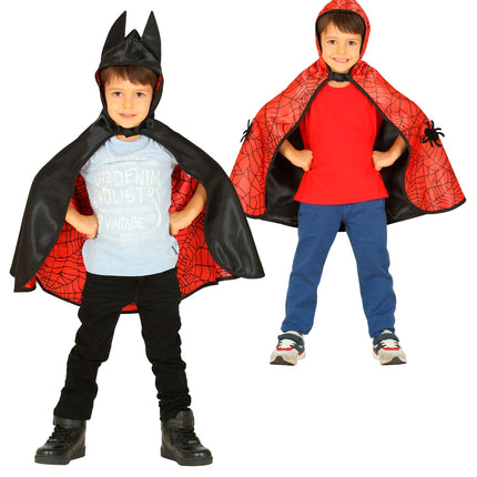 Widmann SRL Super helden cape spinnenweb