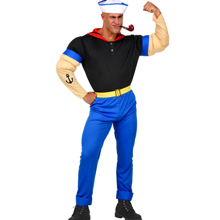 Widmann SRL Super matroos Popeye pak volwassenen